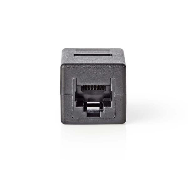 Netværkskobling | CAT6 | Uskærmet | RJ45 Hun | RJ45 Hun | Lige | ABS | Box