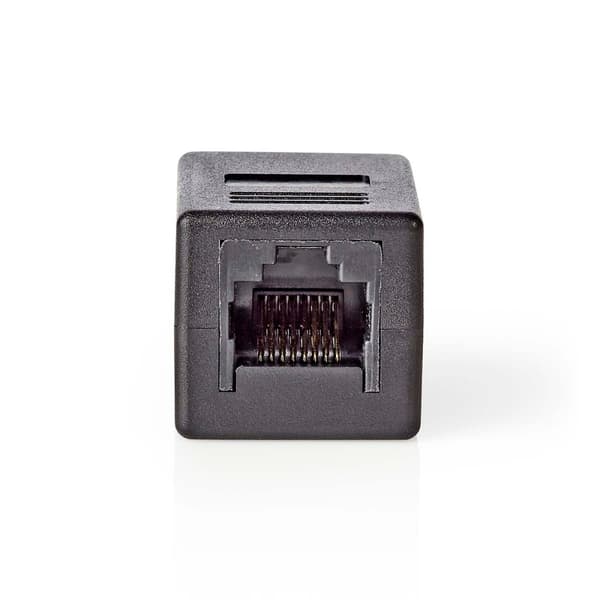Netværkskobling | CAT6 | Uskærmet | RJ45 Hun | RJ45 Hun | Lige | ABS | Box