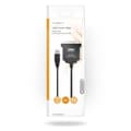 Miniatyrbild 3 av 3: parallellkabel | USB-A Hane | Centronics 36-stifts hane | Nickelplaterad | 2.00 m | Rund | PVC | Kuvert