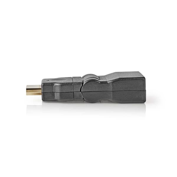 HDMI™ Adapter | HDMI ™ -kontakt | HDMI™ Hun | Gull belagt | Vribar | ABS | Sort | 1 stk. | Konvolutt