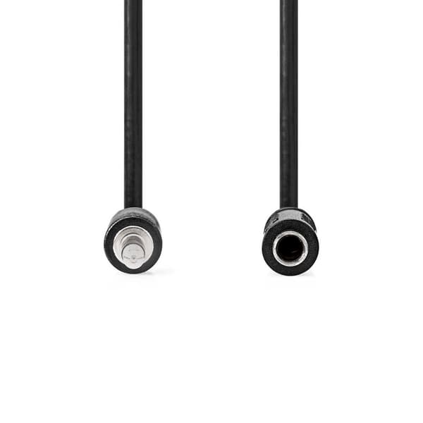 Stereo lydkabel | 3.5 mm Han | 6.35 mm Hun | Nikkel belagt | 0.20 m | Rund | Plastpose
