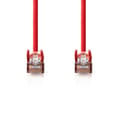 Miniatyrbild 2 av 3: CAT5e nätverkskabel | SF/UTP | RJ45 hane | RJ45 hane | 5.00 m | Rund | PVC | Röd | Plastpåse