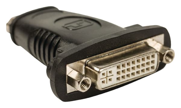High Speed HDMI med Ethernet Adapter HDMI Hona - DVI-D 24+1p hona Svart