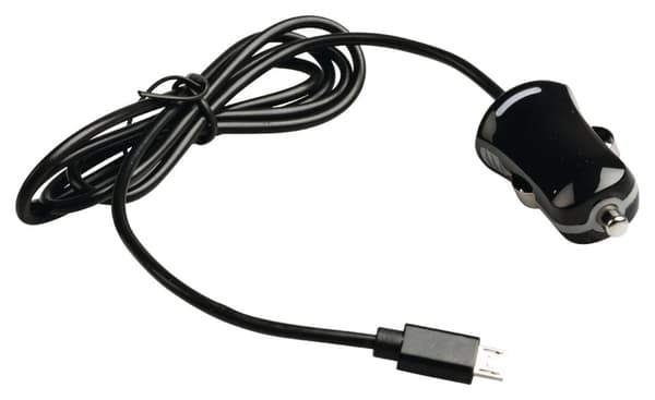 Billader 1-Utgang 2.1 A Micro USB Sort Sort