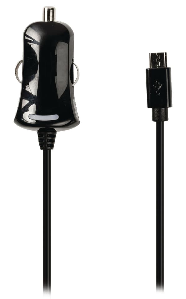 Biloplader 2.1 A Micro USB Sort