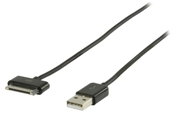 Sync og Ladekabel Apple Dock 30-Pin - USB A Han 2.00 m Sort