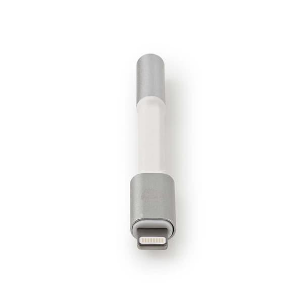 Lightning Adapter | Apple Lightning, 8-stifts | 3.5 mm Hona | Guldplaterad | 0.15 m | Rund | Aluminium