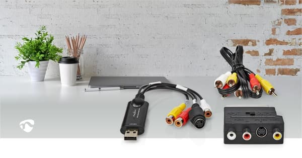 Video Grabber | USB 2.0 | 480p | A / V-kabel / Scart