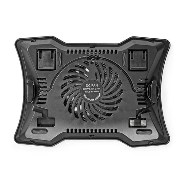 Notatbokstativ | Antall vifter: 1 | USB-Strøm | Antall vinkler: 2 | 17 " | 1500 rpm | LED