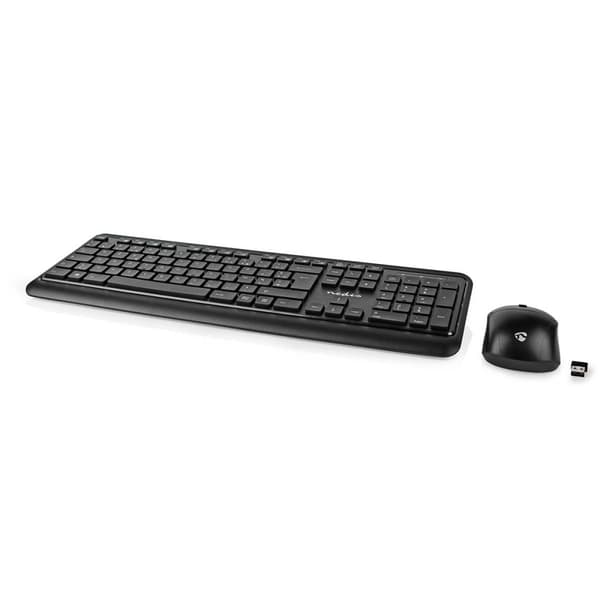 Mus och tangentbord | Trådlös | Mus- och tangentbordanslutning: USB | 800 / 1200 / 1600 dpi | Justerbar DPI | AZERTY | FR Layout