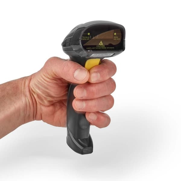 Viivakoodinlukija | Laser | Langallinen | 1D lineaarinen | USB Virta | USB 2.0