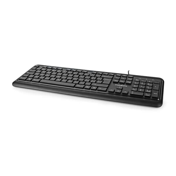Wired Keyboard | USB-A | Multimedia | QWERTY | IT layout | Numerisk tastatur