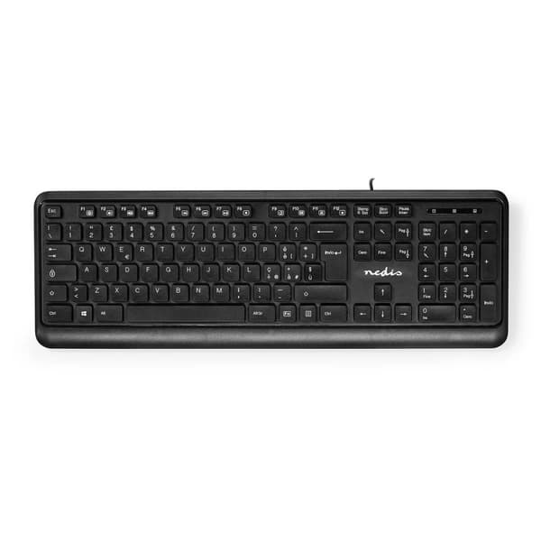 Wired Keyboard | USB-A | Multimedia | QWERTY | IT layout | Numerisk tastatur
