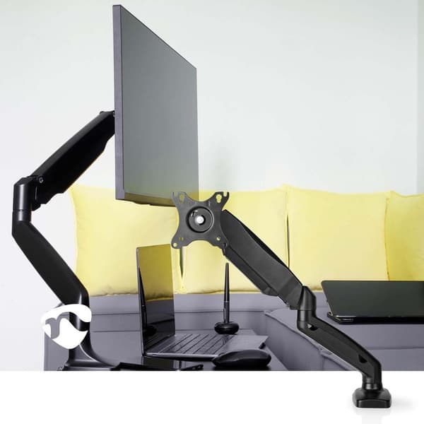 Desk Monitor Mount | Gassfjær | 1 Skjerm(er) | 15 - 32 " | 75x75 / 100x100 | Full Motion