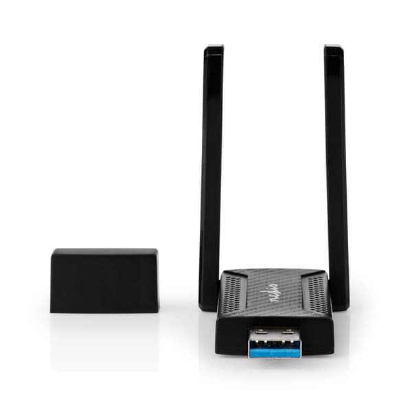 Netværk dongle | Wi-Fi | AC1200 | 2.4/5 GHz (Dual Band) | USB3.0 | Wi-Fi-hastighed total: 1200 Mbps | Windows 10 / Windows 11 / Windows 8