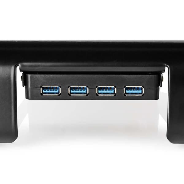 Monitor Stand | Ergonomisk: Yes | Maksimal bæreevne: 18 kg | Universal | USB-hub | Justerbar høyde: Nei