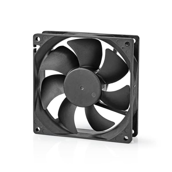 DC-vifte | DC | Vifte størrelse: 92 mm | 3-Pin | 26.7 dBA | Sort