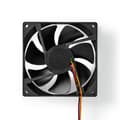 Miniatyrbilde 2 av 4: DC-vifte | DC | Vifte størrelse: 92 mm | 3-Pin | 26.7 dBA | Sort