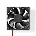 Miniatyrbilde 1 av 4: DC-vifte | DC | Vifte størrelse: 92 mm | 3-Pin | 26.7 dBA | Sort