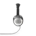 Miniatyrbild 3 av 9: Over-Ear Wired hörlurar | Kabellängd: 2.70 m | Volymkontroll | Silver / Svart