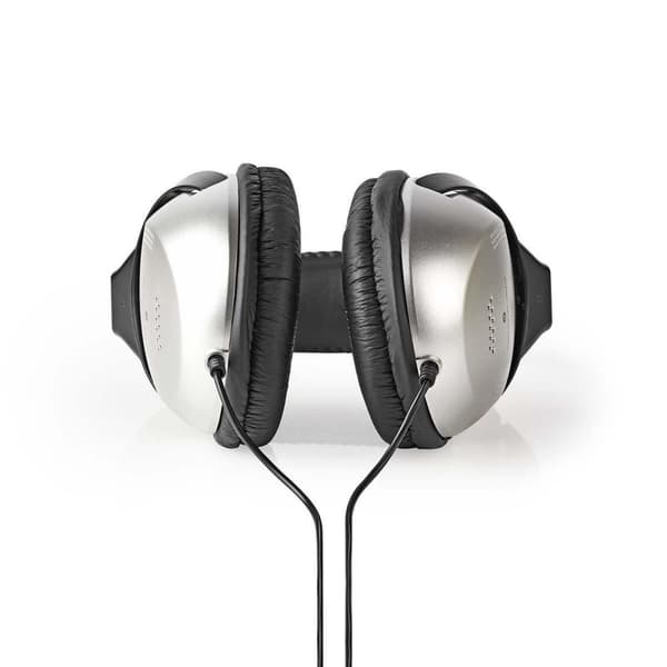 Over-Ear Wired hörlurar | Kabellängd: 2.70 m | Volymkontroll | Silver / Svart