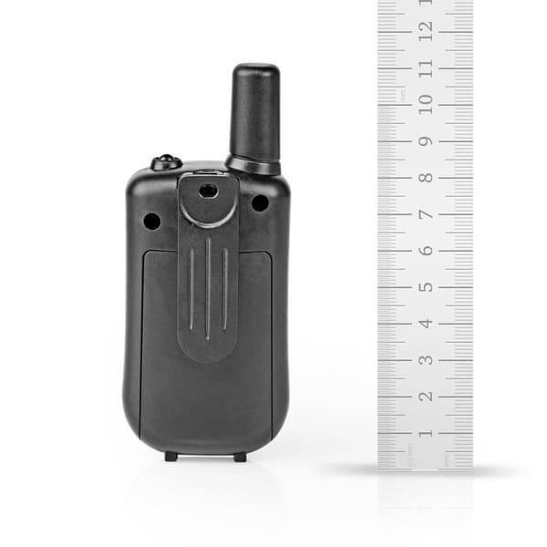 Walkie-talkie Set | 2 Håndsæt | Op til 5 km | Frekvens kanaler: 8 | PTT / VOX | Op til 2.5 Time | Sort