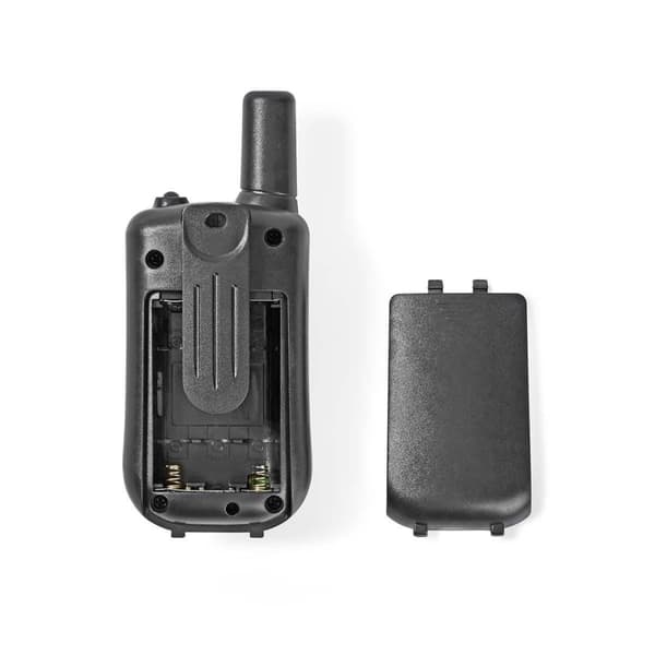 Walkie-talkie Set | 2 Håndsæt | Op til 5 km | Frekvens kanaler: 8 | PTT / VOX | Op til 2.5 Time | Sort