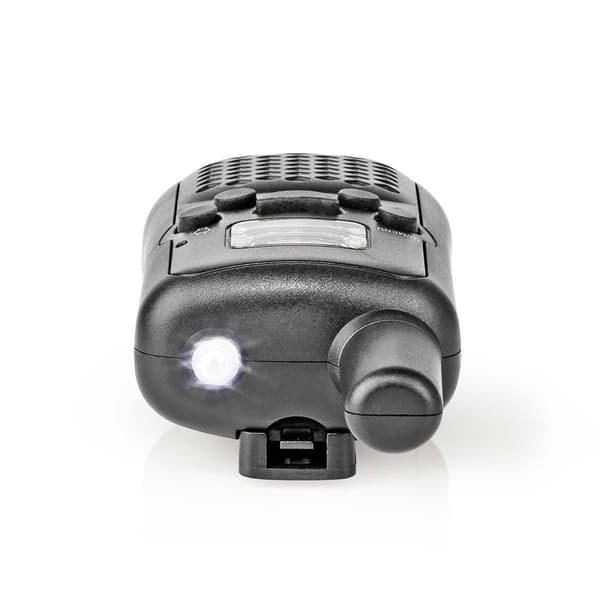 Walkie-talkie Set | 2 Håndsæt | Op til 5 km | Frekvens kanaler: 8 | PTT / VOX | Op til 2.5 Time | Sort