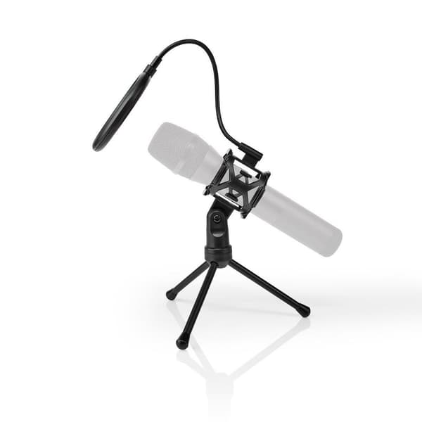 mikrofonstativ | Ben Base | Holder diameter: Under 40 mm mm | ABS / Metal | Sort