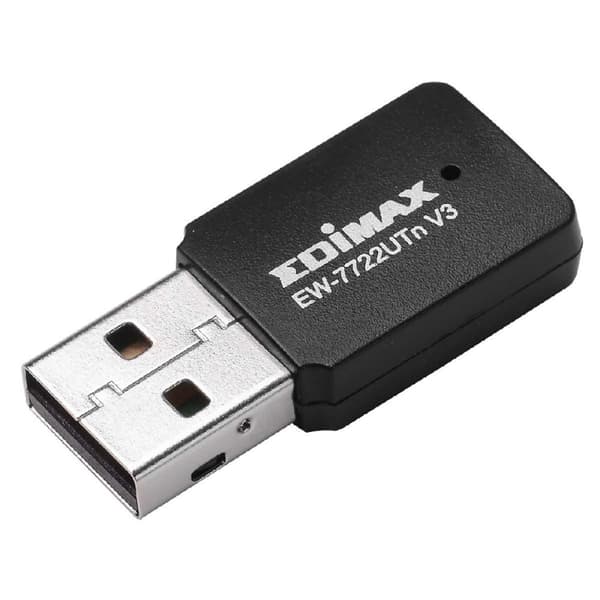 Trådlös USB-Adapter Svart