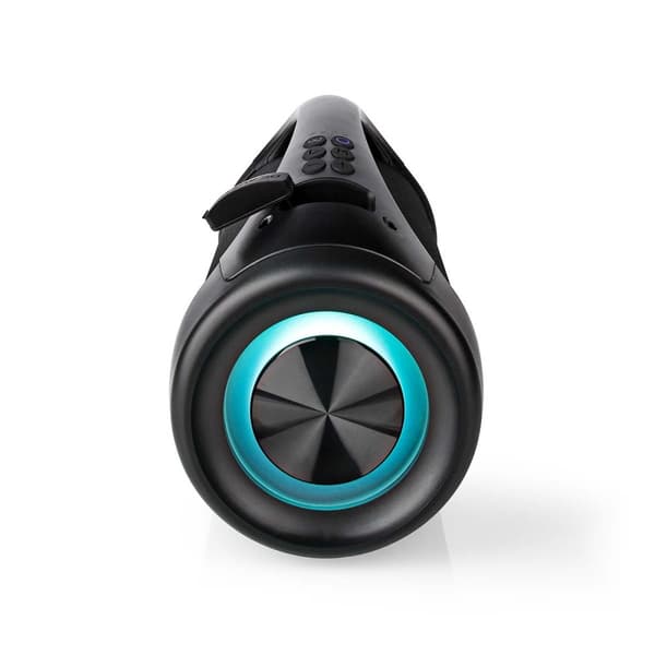 Bluetooth® Party Boombox | 6 timer | 2.0 | 50 W | Media avspilling: AUX / USB | IPX5 | Linkable | Bære håndtak | Party lys | Sort