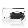 Miniatyrbilde 9 av 9: Bluetooth® Party Boombox | 6 timer | 2.0 | 50 W | Media avspilling: AUX / USB | IPX5 | Linkable | Bære håndtak | Party lys | Sort