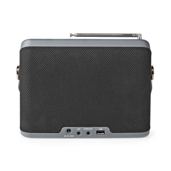 DAB+ Radio | Borddesign | DAB+ / FM | 2.4 " | Farveskærm | Batteri / Strømforsyning | Digital | 24 W | Bluetooth® | Hovedtelefonudgang | Vækkeur | Sle