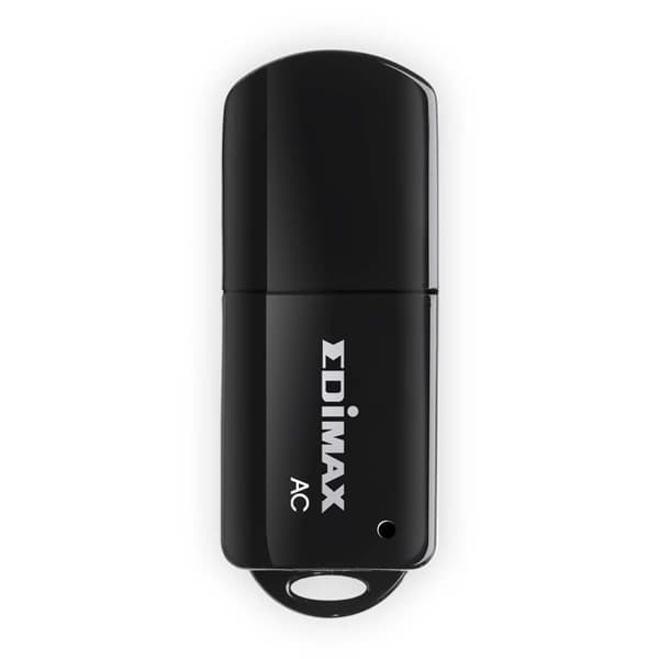 Trådlös USB-Adapter AC600 2.4/5 GHz (Dual Band) Svart