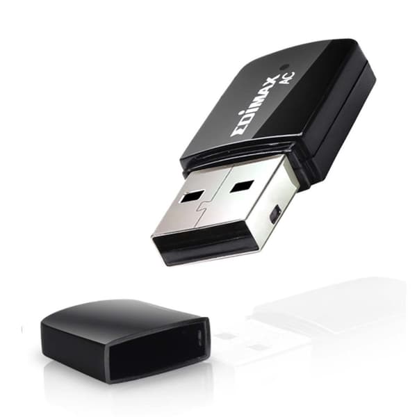 Trådlös USB-Adapter AC600 2.4/5 GHz (Dual Band) Svart