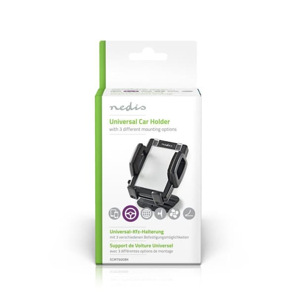 Smartphone bilmontering | Universal | Minimal skjermstørrelse telefon: 4 " | Maksimal skjermstørrelse: 6.4 " | Adjustable Angle