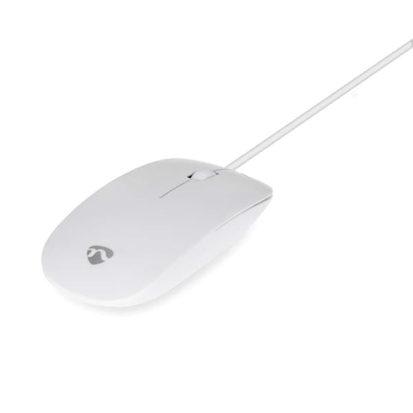 Wired Mouse | DPI: 1000 dpi | Antall knapper: 3 | Both Handed | 1.20 m