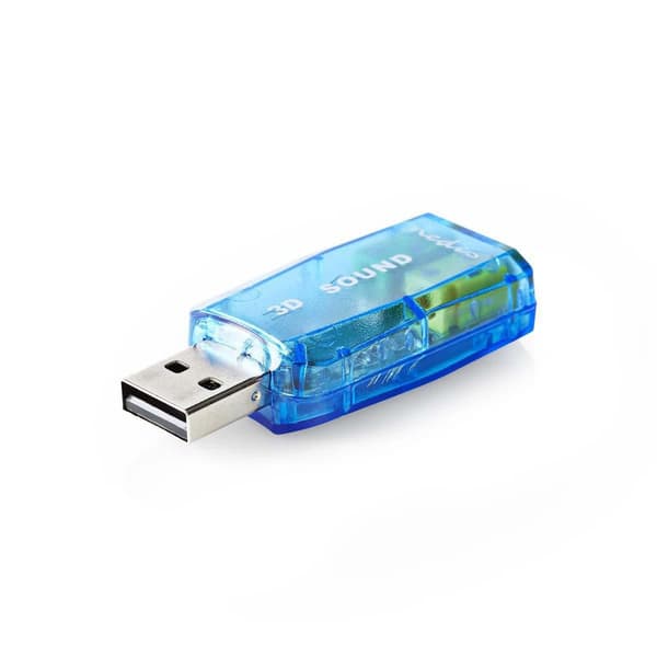 Ljudkort | 5.1 | USB 2.0 | Mikrofonanslutning: 1x 3.5 mm | Anslutning av headset: 3.5 mm Male