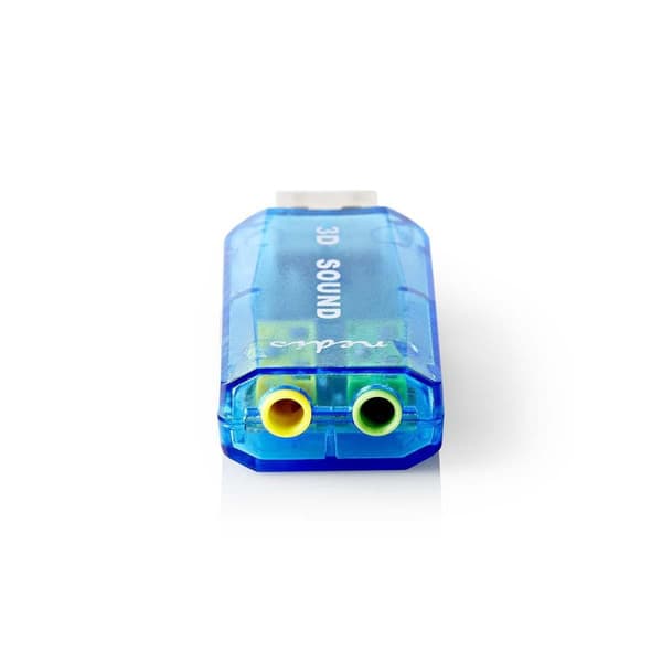 Ljudkort | 5.1 | USB 2.0 | Mikrofonanslutning: 1x 3.5 mm | Anslutning av headset: 3.5 mm Male