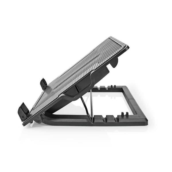 Stander til Notebook | Antal ventilatorer: 2 | USB Drevet | Antal vinkler: 4 | 18 " | 1200 rpm | LED