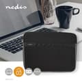 Miniatyrbild 2 av 4: Notebook Väska | 15-16 " | Neopren | Antracit / Svart | 22 mm | 277 mm | 380 mm