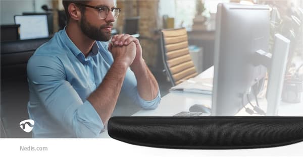 Gel Keyboard Wrist Pad | Lycra / PU | Ja
