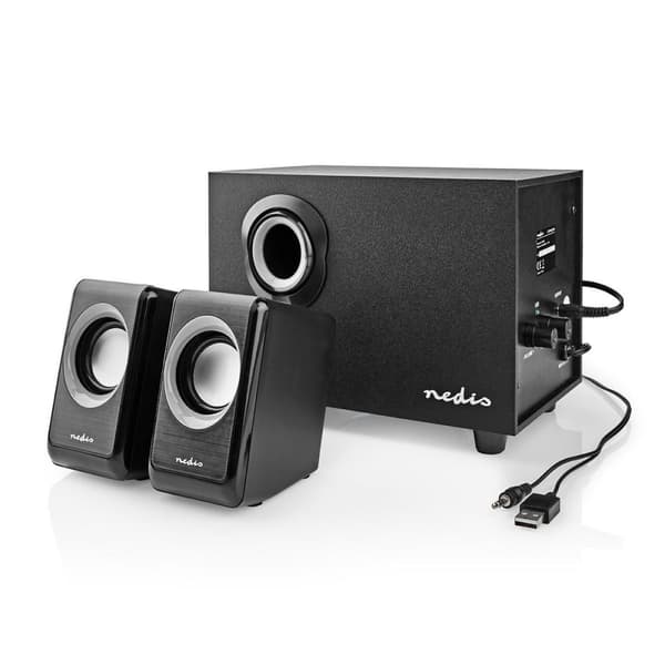PC-högtalare | 2.1 | 33 W | 3.5 mm Hane | USB ström | Volymkontroll