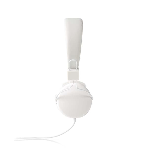 On-Ear hodetelefoner med kabel | 3.5 mm | Kabellengde: 1.20 m | Hvit
