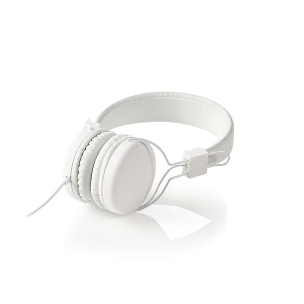 On-Ear hodetelefoner med kabel | 3.5 mm | Kabellengde: 1.20 m | Hvit