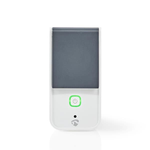 SmartLife Smart Plug | Wi-Fi | IP44 | Strömmätare | 3680 W | Jordad kontakt / Typ F (CEE 7/7) | -30 - 40 °C | Android™ / IOS | Grå / Vit | 1 st.