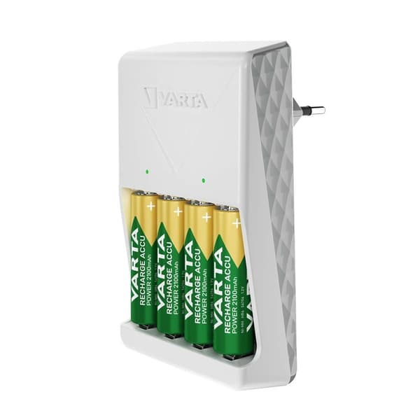 Plugglader 4x AA 2100 mAh