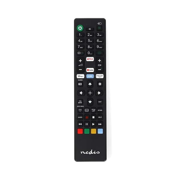 Ersättnings Fjärrkontroll | Passar till: Sony | Fast | 1 Enhet | Amazon Prime / Disney + Button / Netflix Knapp / Youtube Knapp | Infraröd | Svart Svart