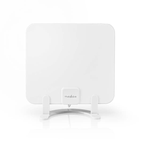innendørs antenne | Aktiv | FM / UHF / VHF | Mottaksområde: 0-25 km | LTE700 | Forsterkning: 30 dB | ABS | Hvit