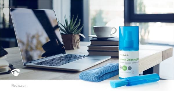 Skræmrens | Spray | 200 ml | Notebook / Smartphone / Tablet / TV Skærm | Klud inkluderet